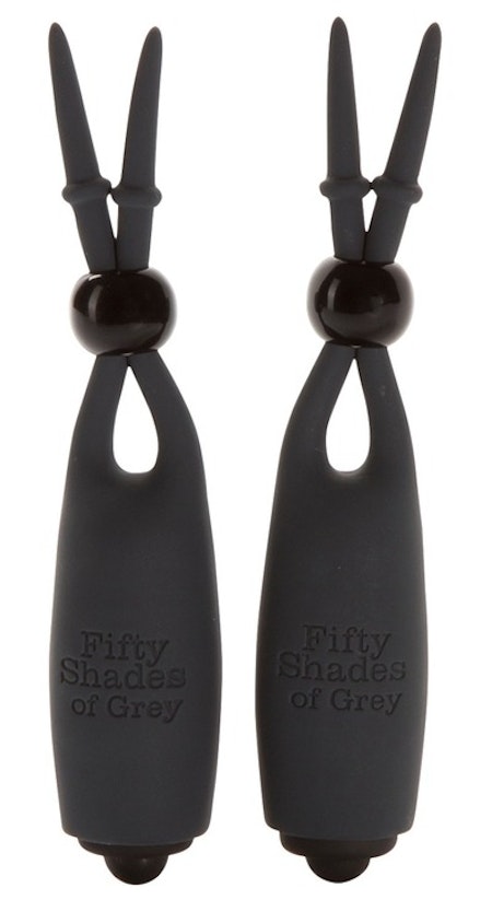 Fifty Shades  Vibrating Nipple Clamps