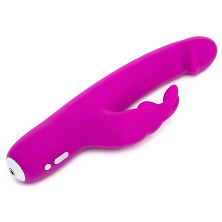 Happy Rabbit - Slimline Realistic USB Rechargeable Rabbit Vibrator Purple