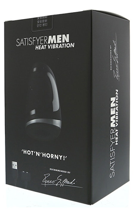 Satisfyer - Men Masturbator Heat Vibration