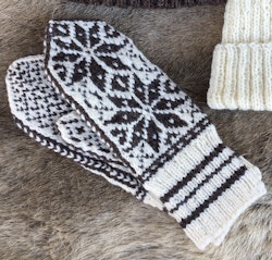 Art. Cap/Glove brown