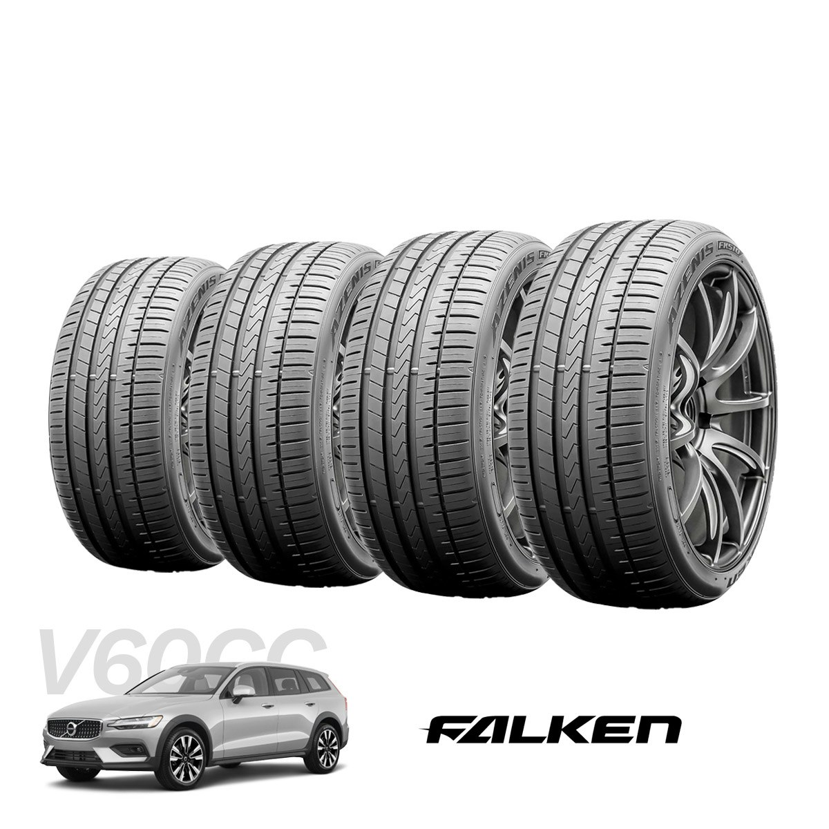 Volvo V60CC - Däckpaket Falken Azenis FK520A - 235/50R18