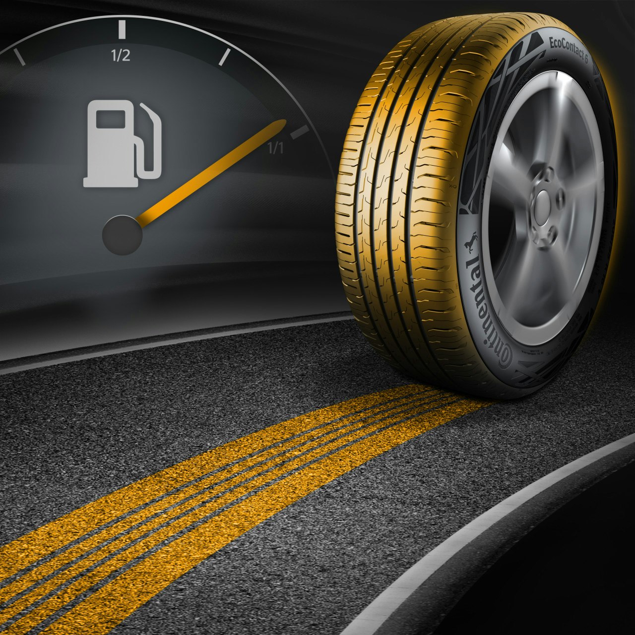 Volvo V90/S90 - Däckpaket Continental EcoContact 6 - 225/55R17