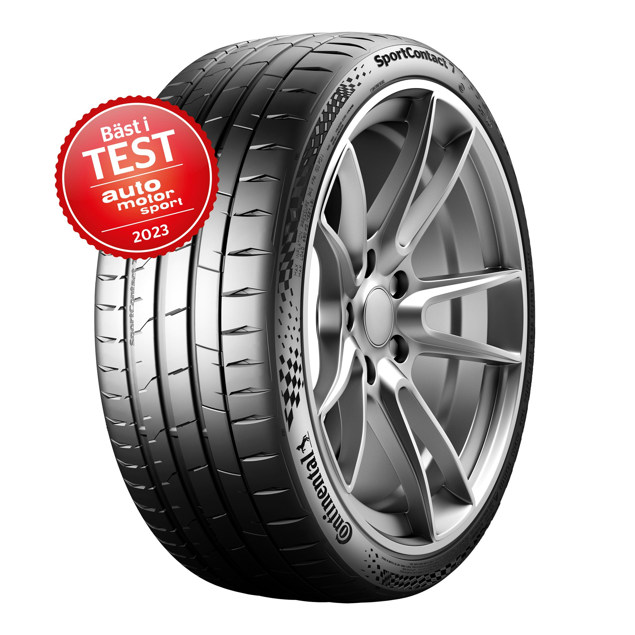 Volvo V90/S90 - Däckpaket Continental SportContact 7 - 255/35R20