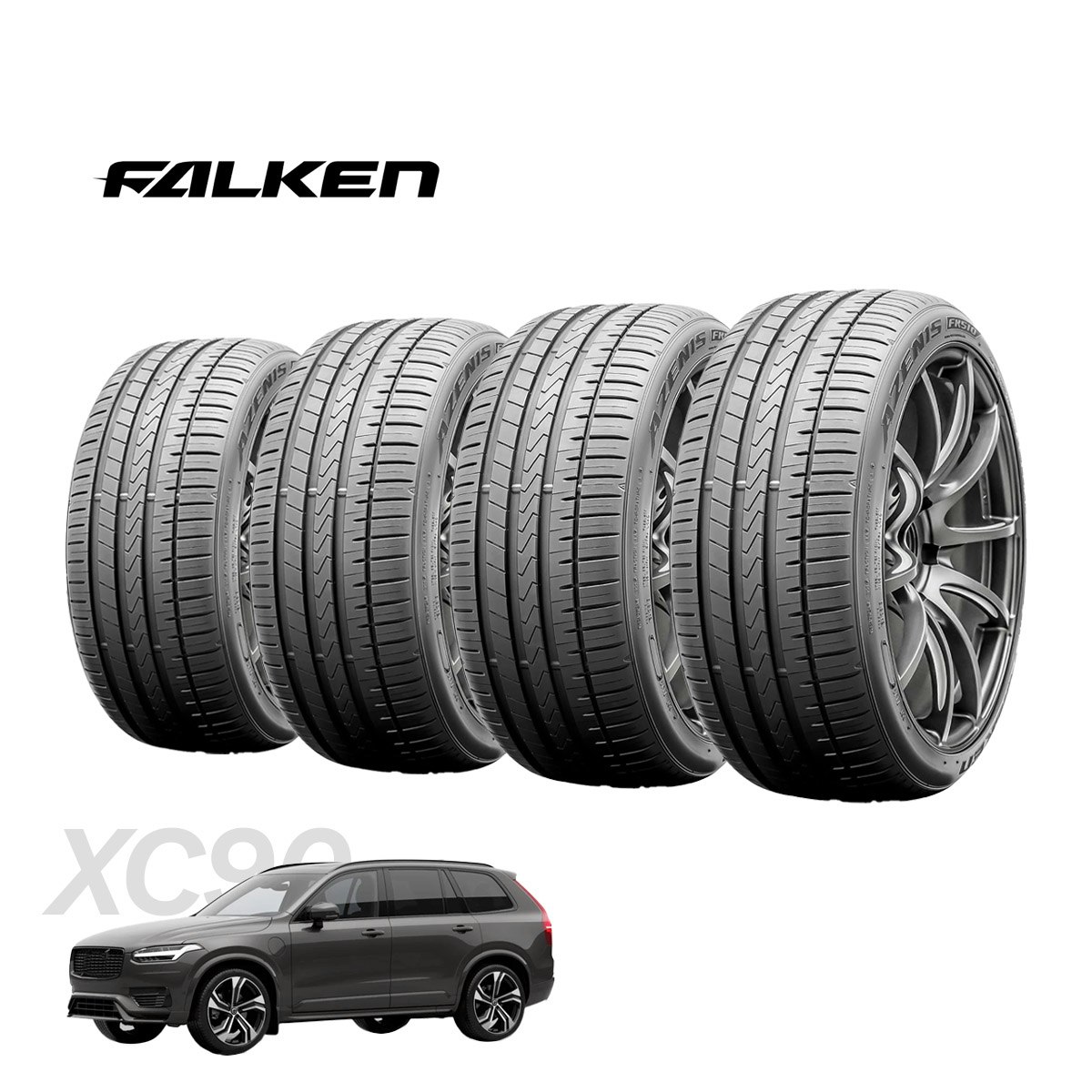 Volvo XC90 - Däckpaket Falken Azenis FK520A - 275/40R21