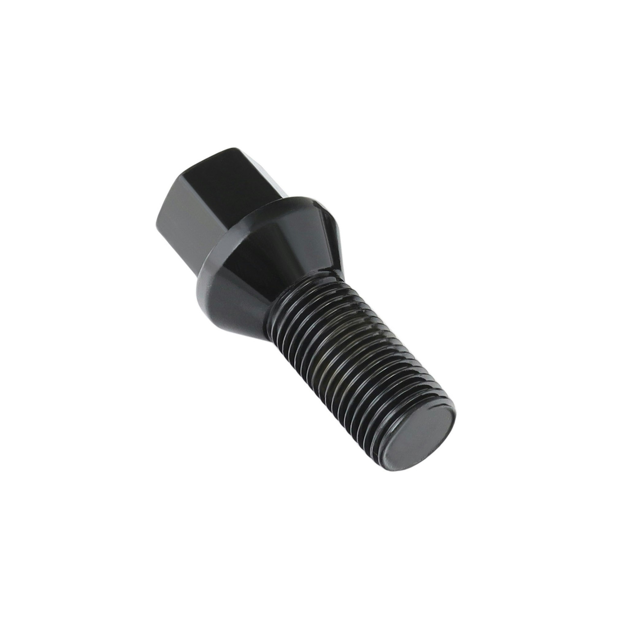 Wheel Bolt - M14x1.50 - Black - Volvo V60/ S60/ V90/ S90/ XC40/ XC60/ XC90