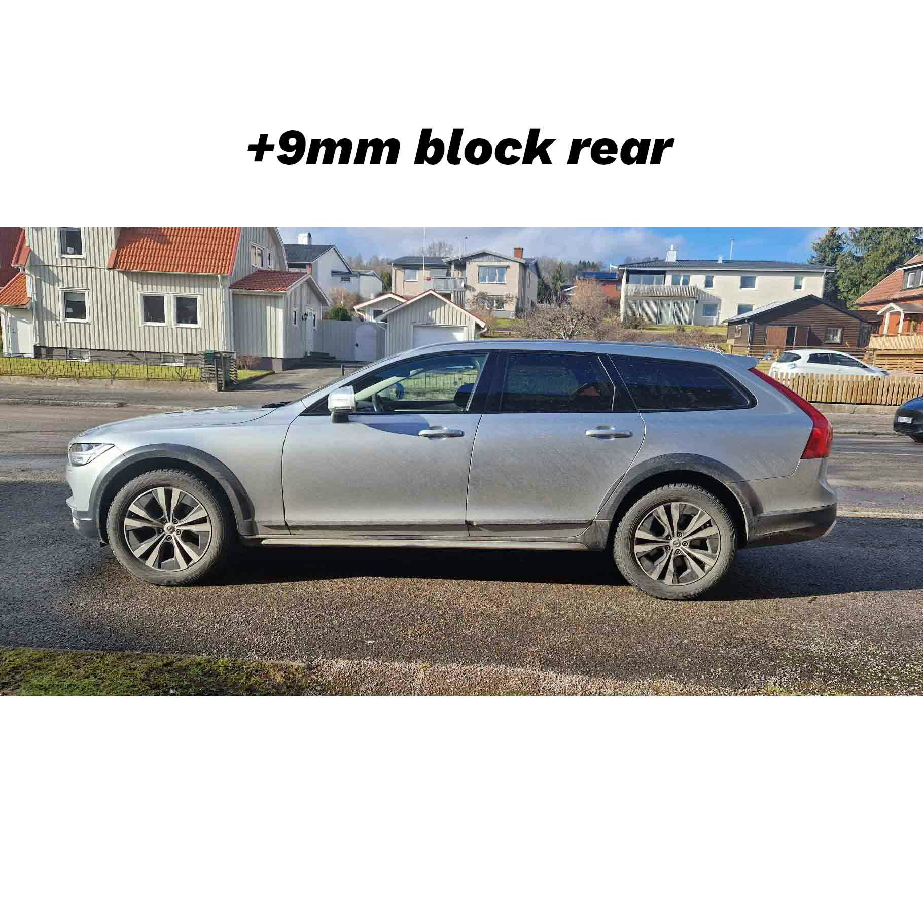 Bladfjäderklossar Volvo SPA - 6-45mm, V60, V60CC, V90, V90CC, XC60, XC90 (Endast Bak)