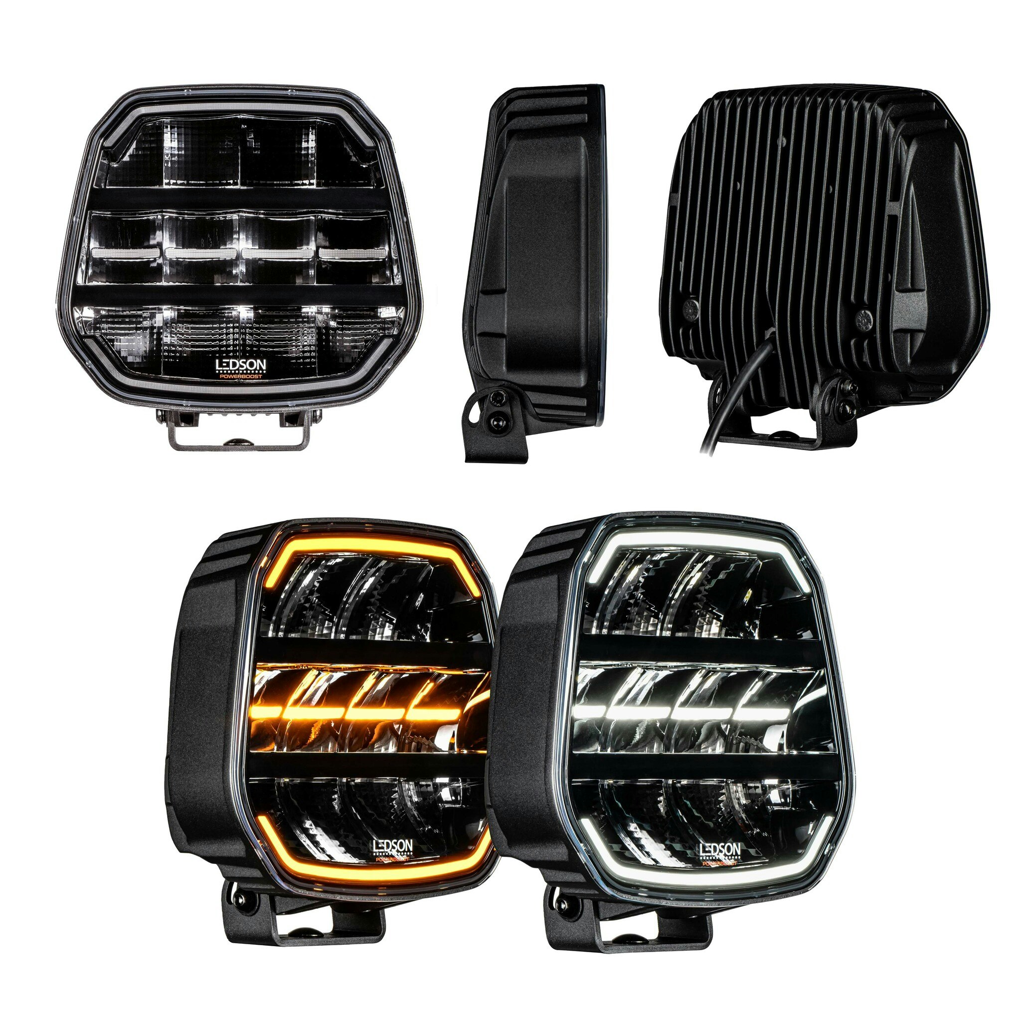 Ledson Epix9+ (Powerboost) - Svart / Vit 180W