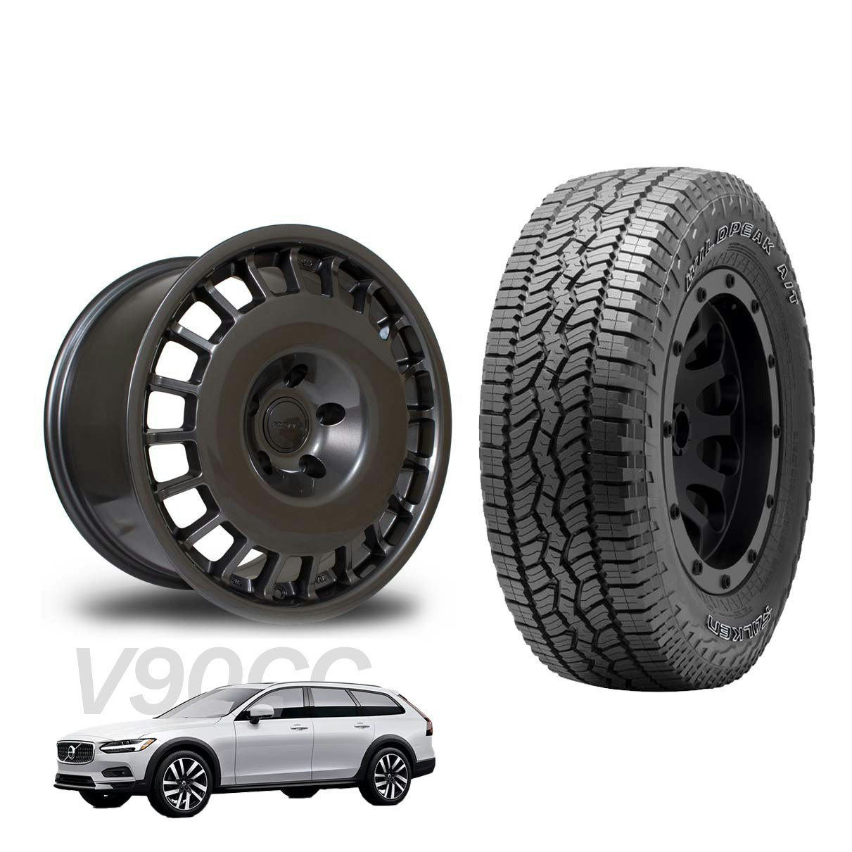 Volvo V90CC All Terrain Wheel Combo – Rota D154 18”
