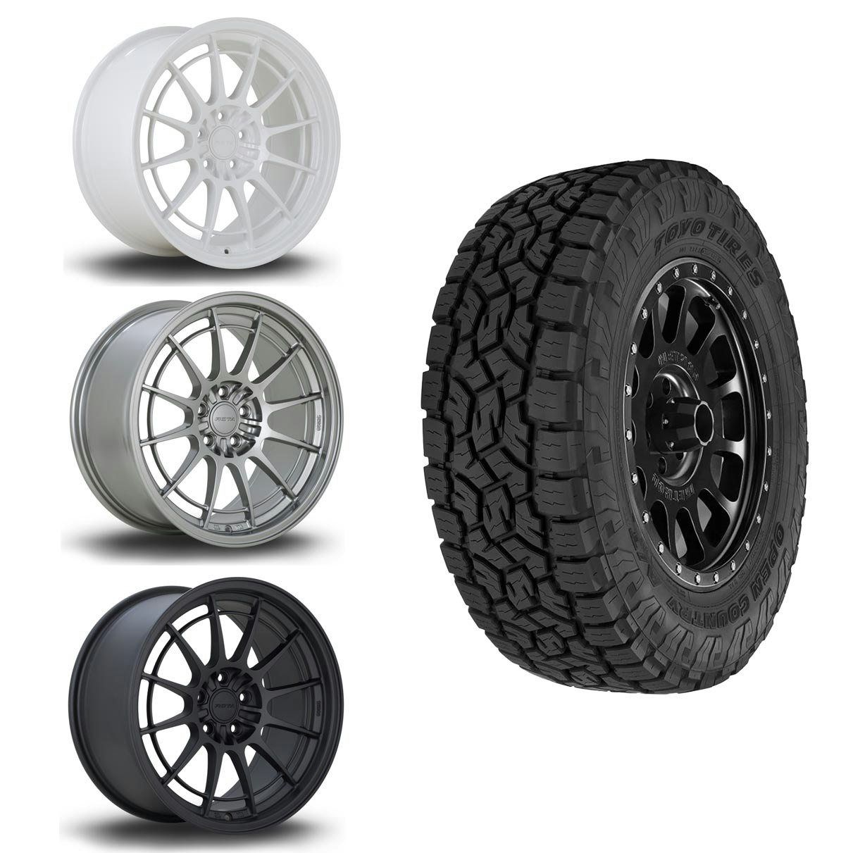Volvo V90CC All Terrain Wheel Combo – Rota GKR 18”