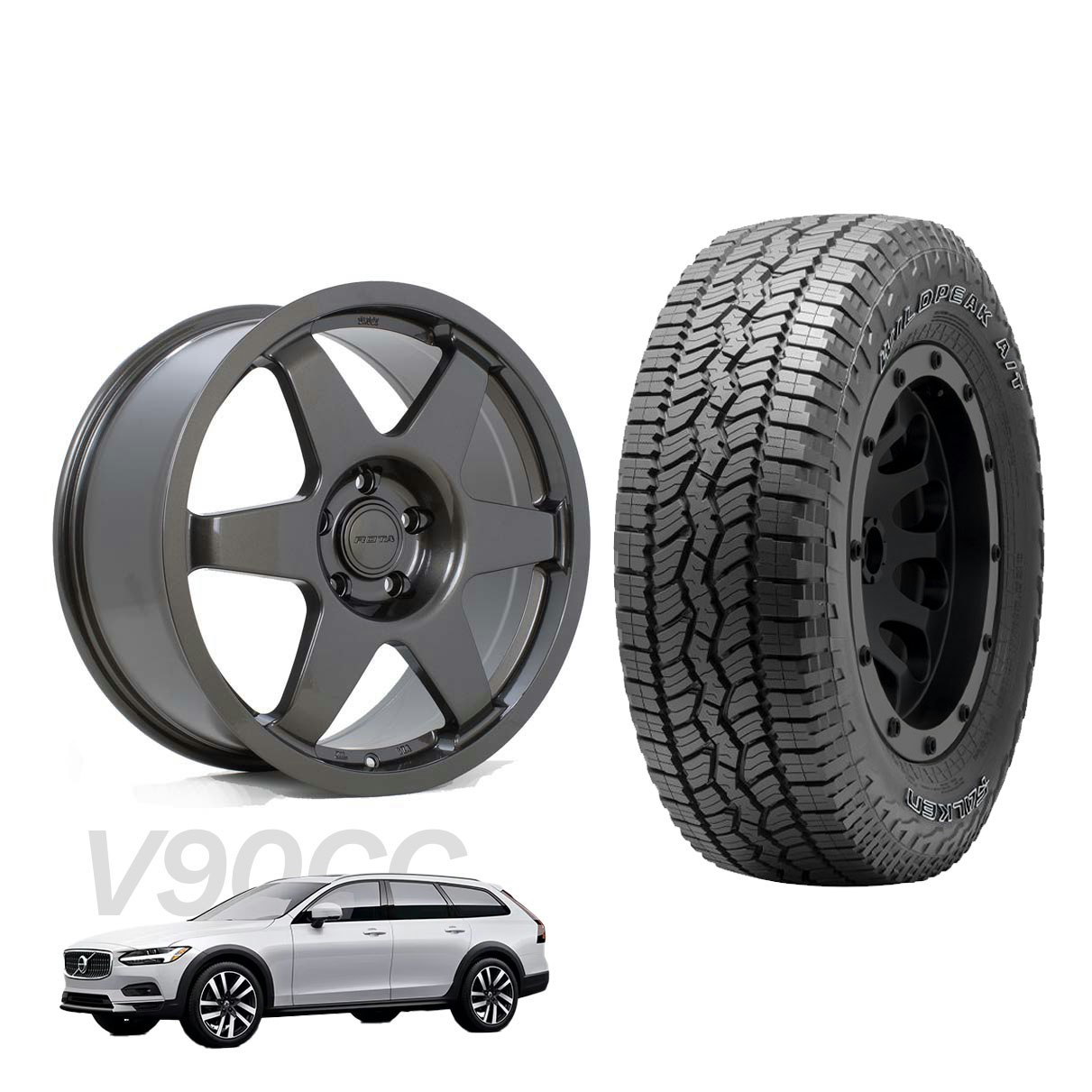 Volvo V90CC All Terrain Wheel Combo – Rota Sprint 18"