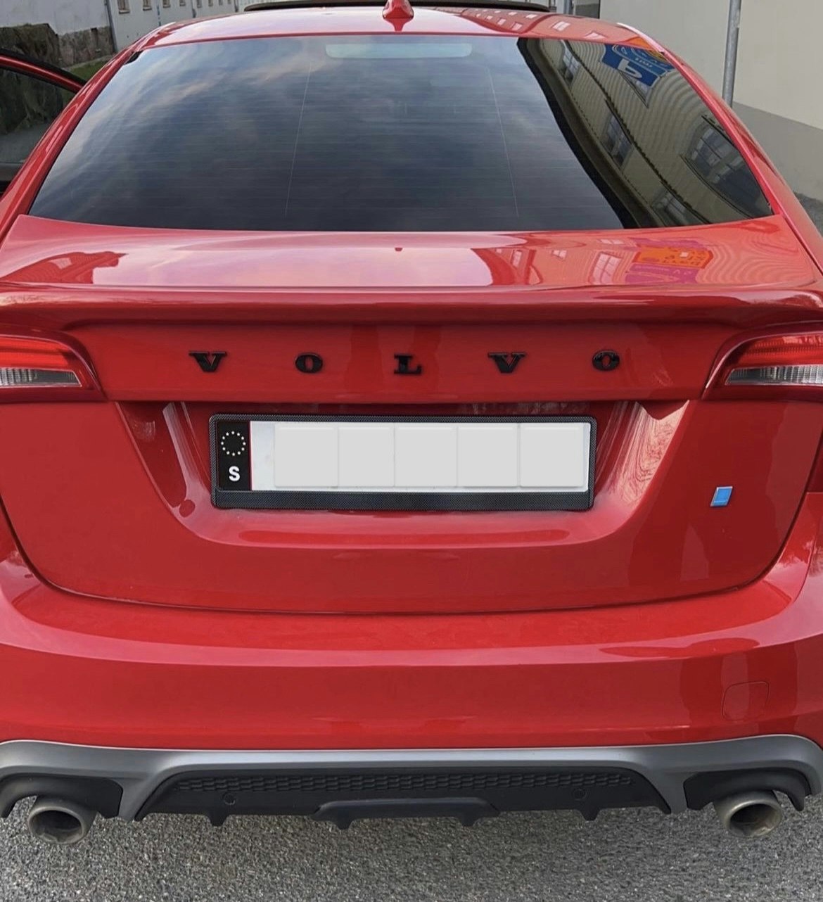 Volvo Lettering Emblem - Black