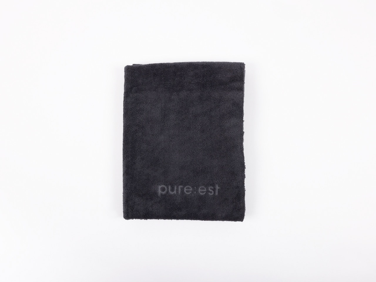 PURE:EST - MICROFIBER CLOTH - 2 SIZES BLACK