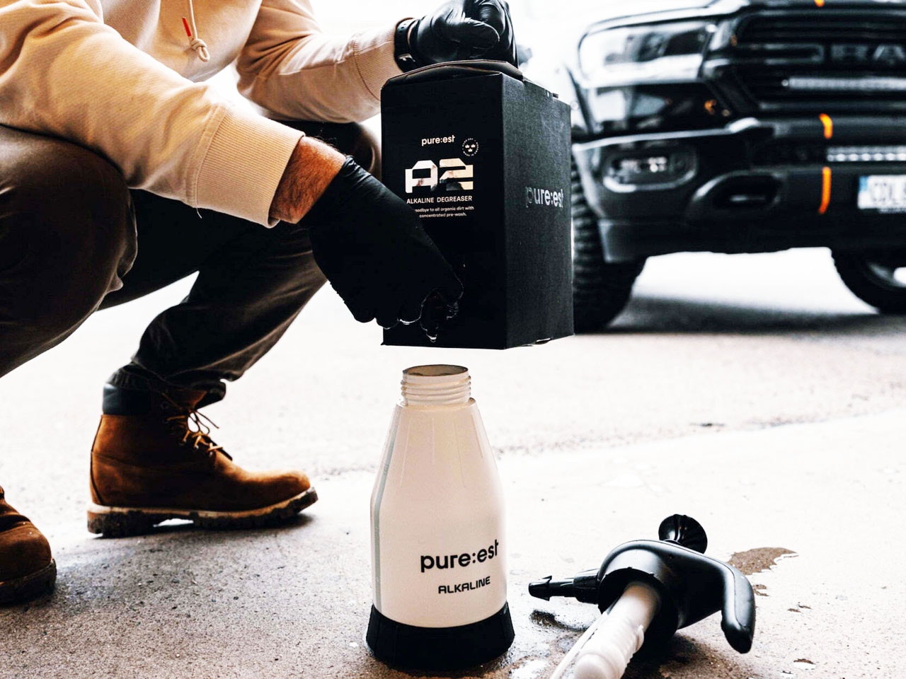 PURE:EST - A2 Alkalisk Avfettning - Bag in Box 5L