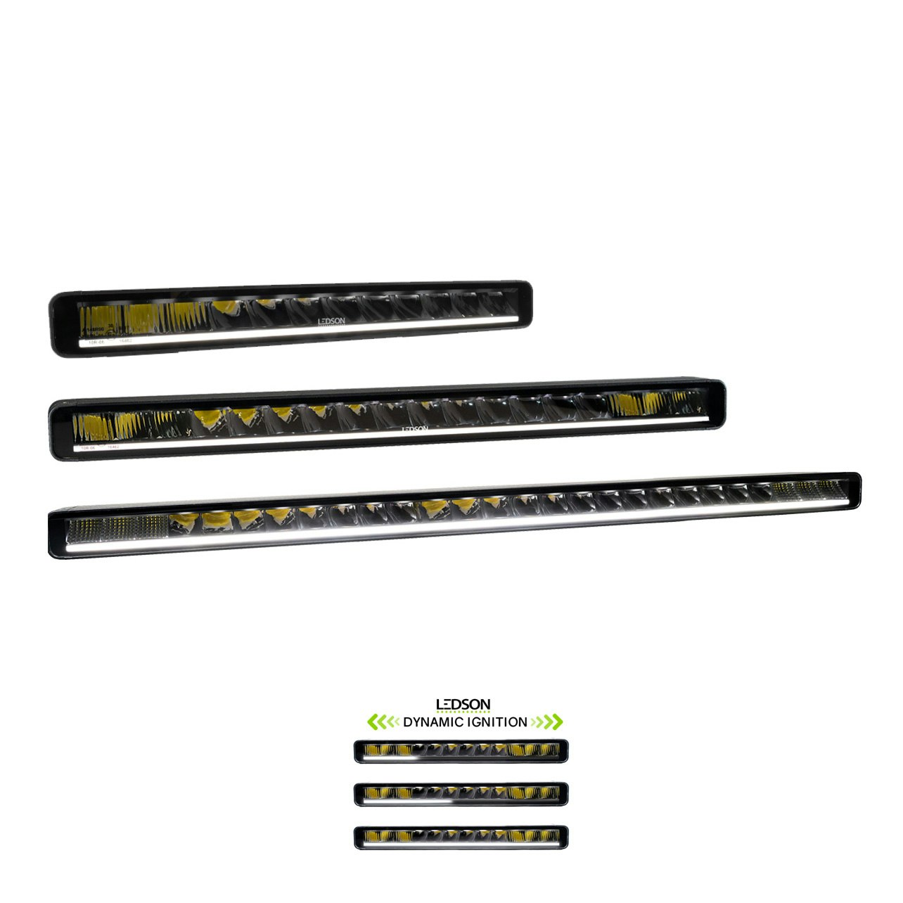 Ledson Orbix+ Slim Ledramp M/ Positionsljus - 3 Storlekar