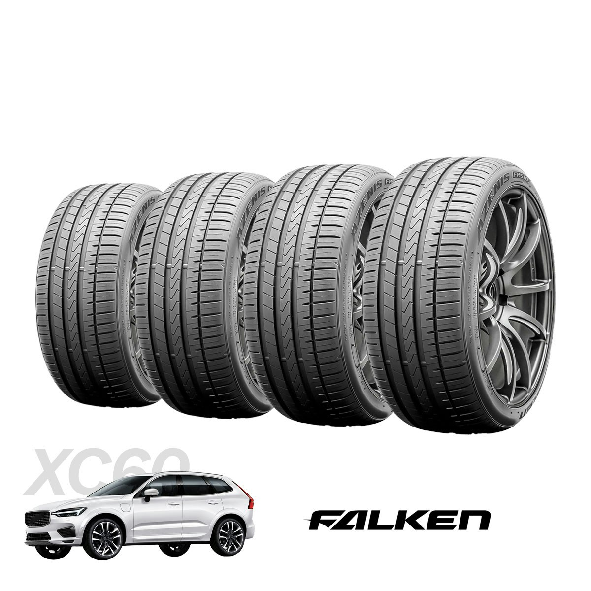Volvo XC60 - Tyre Combo Falken Azenis FK520A - 235/65R17