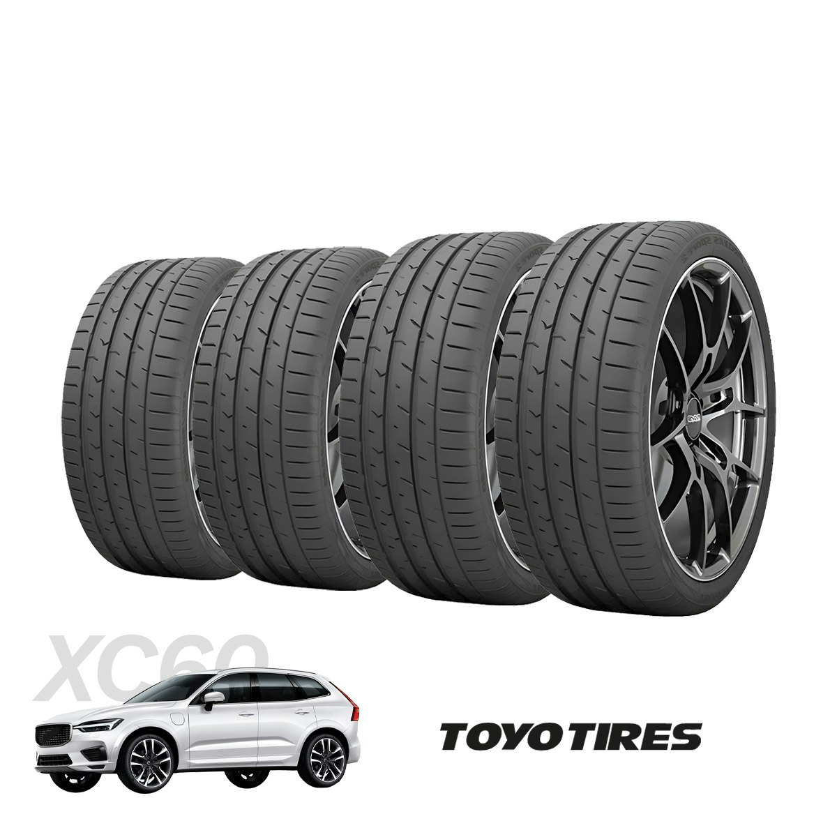 Volvo XC60 - Tyre Combo Toyo Proxes Sport 2 265/35R22