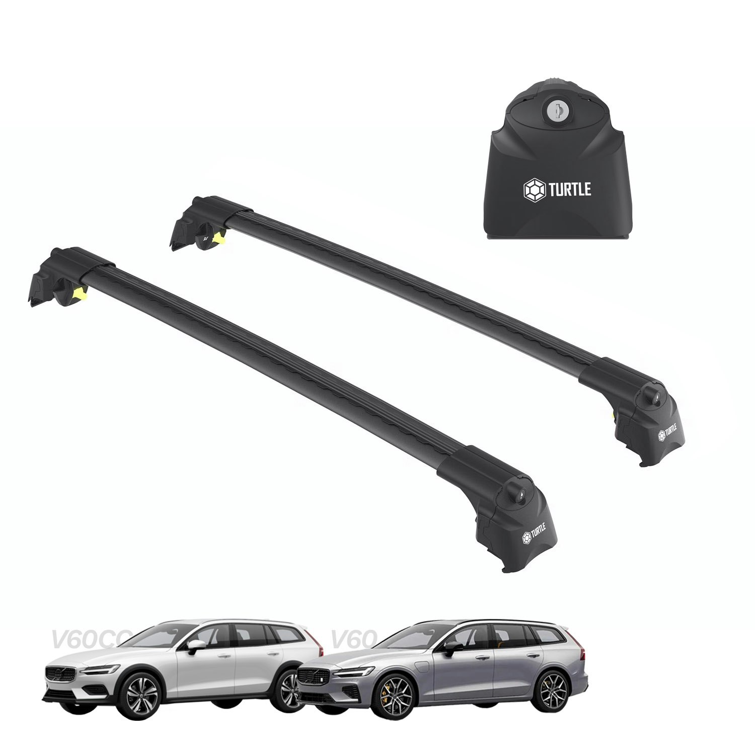 Turtle AIR Roofrack - Volvo V60/ V60CC (2018-)