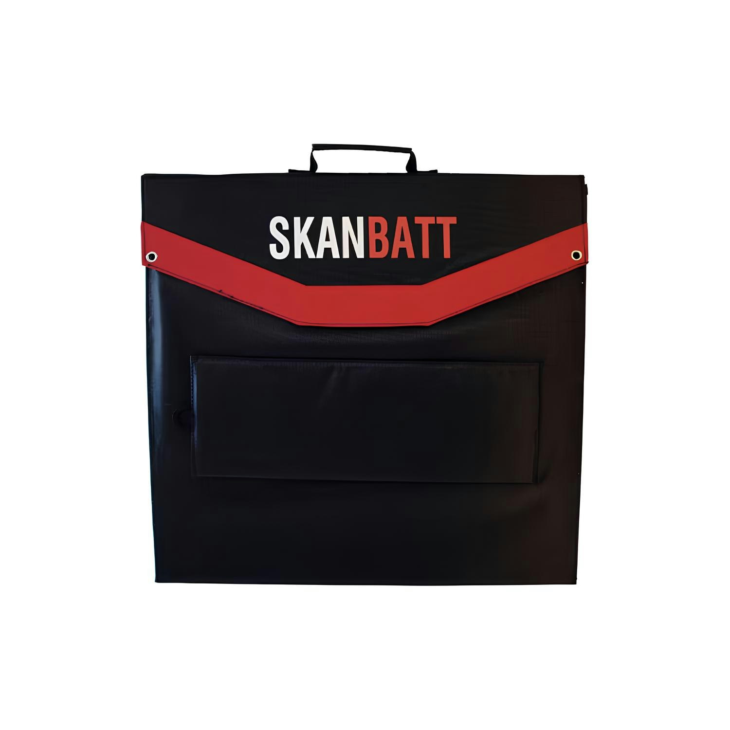 Skanbatt Vikbara Solpaneler – 120W / 180W / 220W med Regulator & 10m Kabel