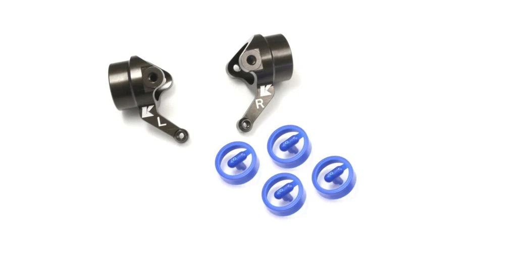 KYOSHO Inferno MP9/MP10 Aluminium L+R Knuckle Arms (CNC) (IF488) IF631