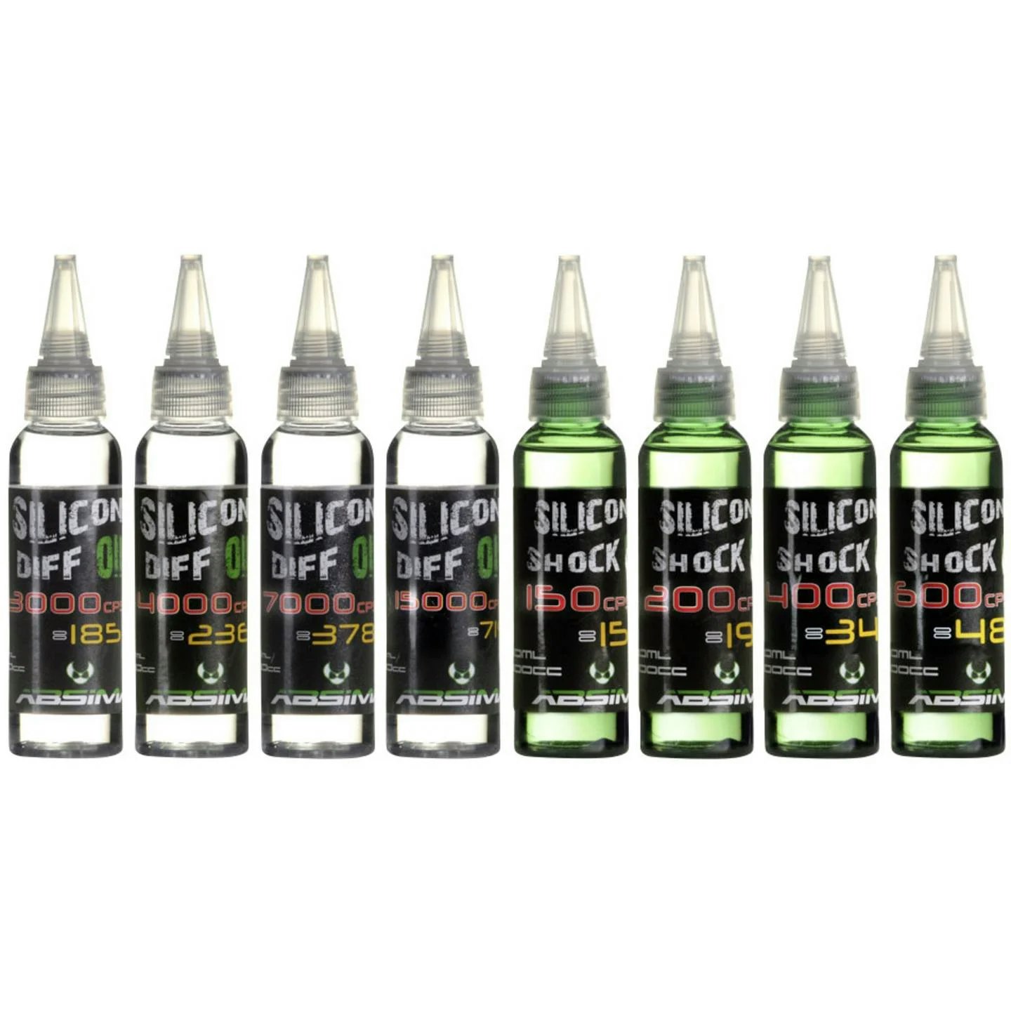 Absima Silikonolja 700CPS / 54WT - 60ml