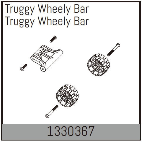 Absima Truggy Wheely Bar - Artikelnummer 1330367