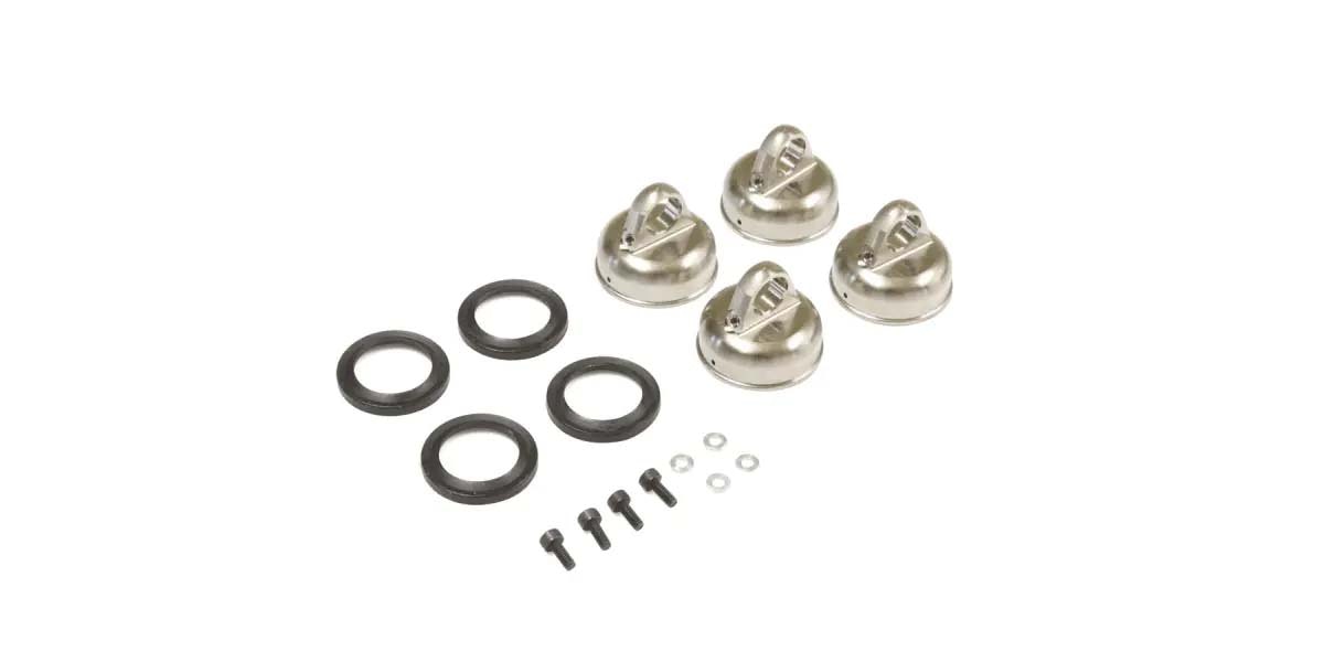 Kyosho IFW469B – Threaded Big Shocks Cap (4 st), Inferno MP9 / MP10, Aeration Type