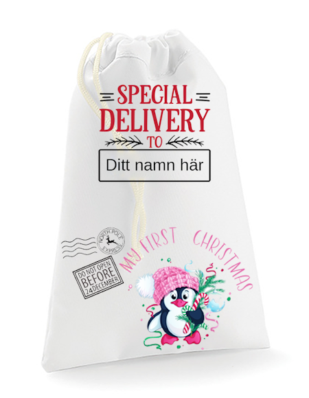 Julsäck Med Motiv