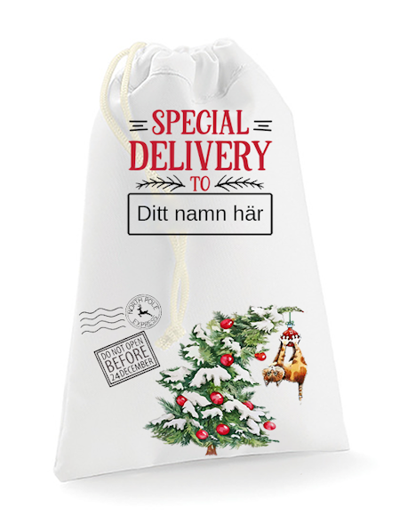 Julsäck Med Motiv