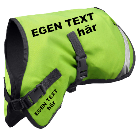 Reflekterande Väst Med Tryck Egen Text