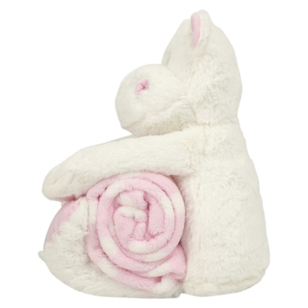 Doppresent Filt - Flodhäst - Rosa