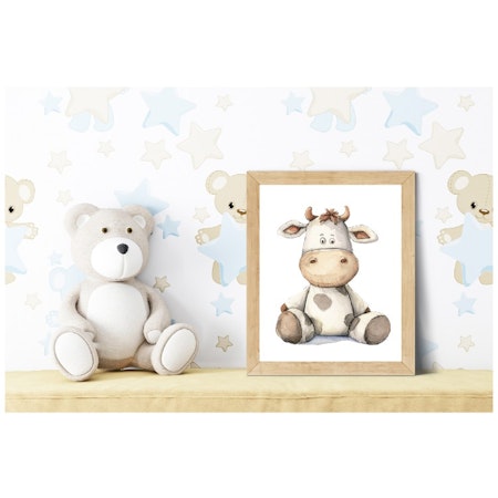 Posters Baby Cow