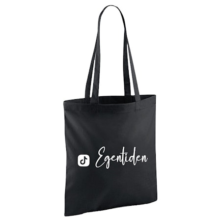 Shoppingbag Med Tryck " Egentiden" TikTok Profilen Lisa