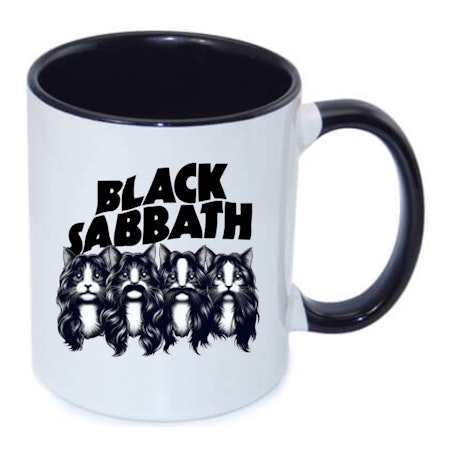 Mugg  Med Tryck Black Sabbath