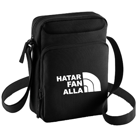 Cross Bodybag med Tryck – Hatar fan alla