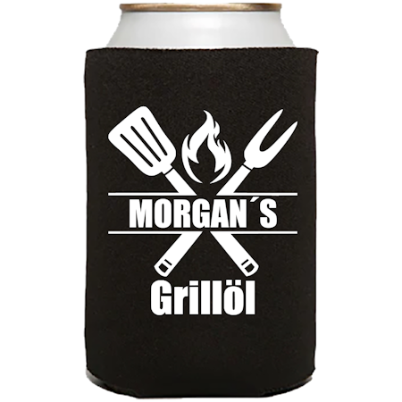 Svalkande present till grillmästaren – Grillöl med egen text