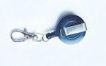 Nummerlappshållare-Nyckelhållare med strass mörkblå