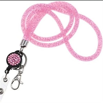 Nummerlappshållare i nylon med bling, 7 färger