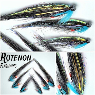ROTENON - Flashwing og hårvingevarianter