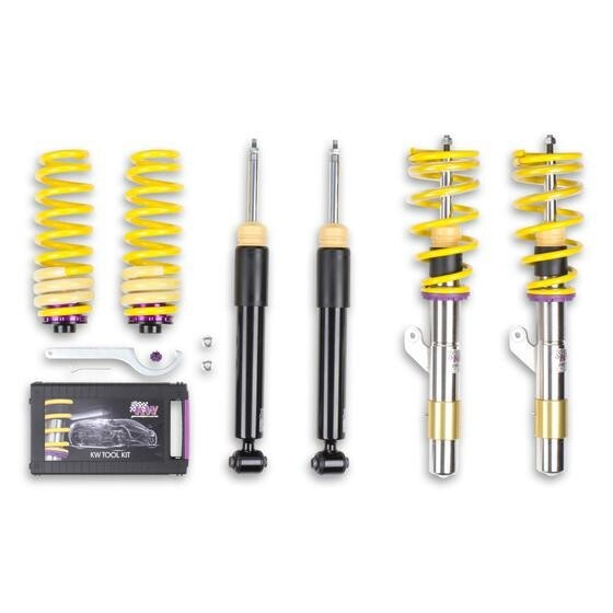 KW Inox V2 Volvo S40, V50 M 4WD Med standard chassi Vikt fram -1100 kg Vikt bak -1010 Kg