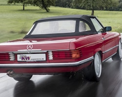 KW Inox V3  Mercedes SL R107  Vikt fram -1055 kg Vikt bak -1085 kg