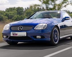 KW Inox V2 Mercedes SLK 170  Med standard chassi Vikt fram -905 kg Vikt bak -850 Kg