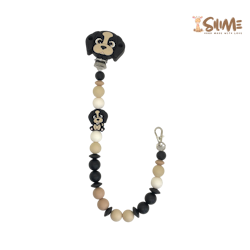 BADGE HOLDER PUPPY black 3
