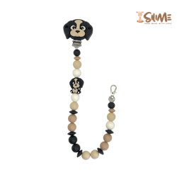 BADGE HOLDER PUPPY black 2