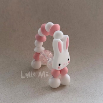ARMBAND Twist a Pet BUNNY - White