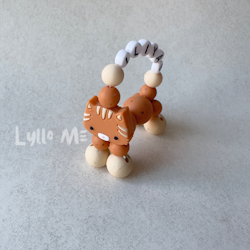 ARMBAND Twist a pet med NAMN Butterrum