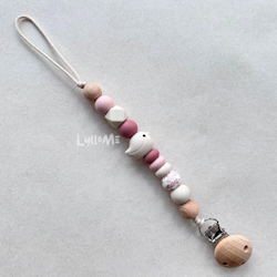 PACIFIER HOLDER - Little Bird - Cream