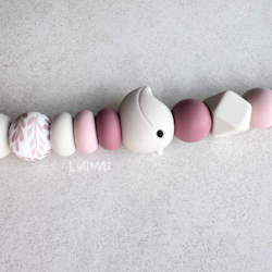 PACIFIER HOLDER - Little Bird - Cream