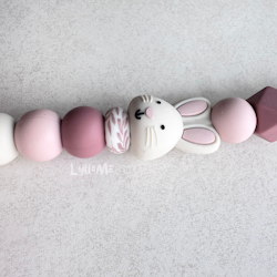 NAPPHÅLLARE - Little Bunny - Old Pink