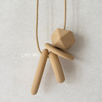 AMNINGSHALSBAND Silimama - Shapes -Picollo Latte
