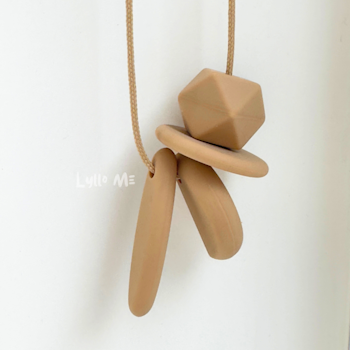 AMNINGSHALSBAND Silimama - Shapes -Picollo Latte